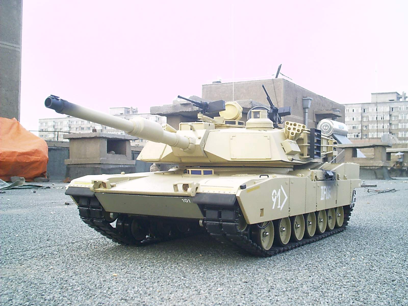 仿真坦克模型   全电动 仿真大炮模型,战车模型制作 作者:模鬼将军 6422 