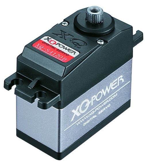 XQ-POWER 高質量數碼舵機（鈦金齿，高電壓，防水舵機，大... 舵机,马达,空心杯,工作电压,钛合金 作者:被冷风贯穿 5911 