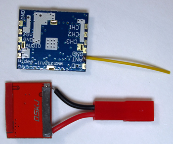 如何制作微型四轴用的吊仓式FPV组件 FPV,四轴,直10战术吊舱,j20激光吊舱 作者:谢刚 6462 