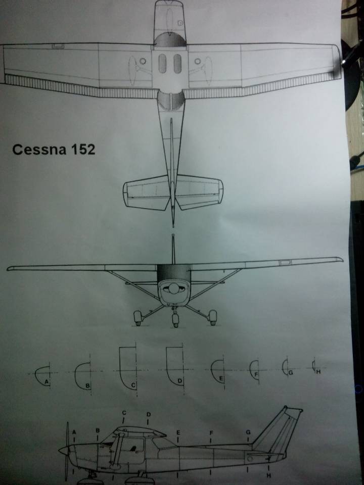 像发条老师致敬 CESSNA152 滑翔机,涵道 作者:水车 3151 