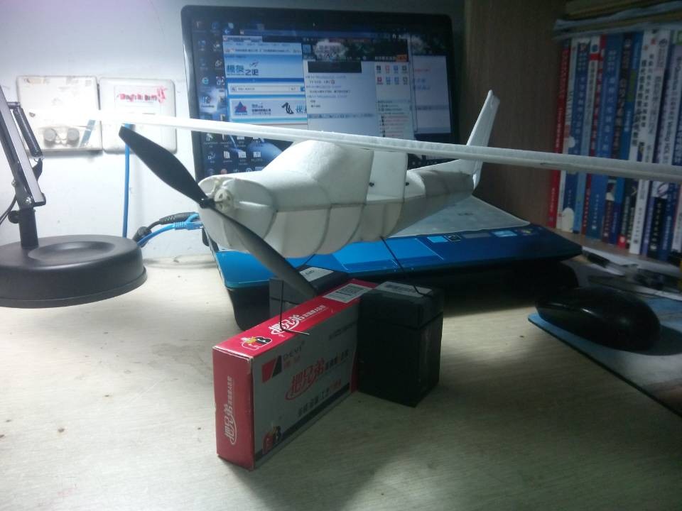 像发条老师致敬 CESSNA152 滑翔机,涵道 作者:水车 6020 