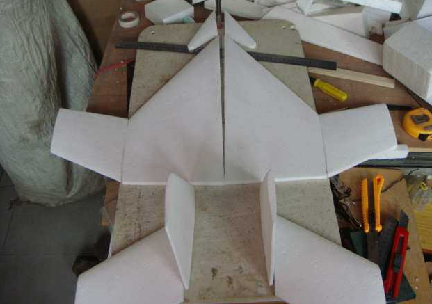 （转5856）制作朱雀战机 航模,模型,电池,舵机,电调 作者:菜鸟二次方 1809 