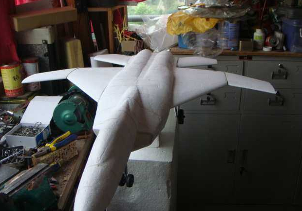 （转5856）制作朱雀战机 航模,模型,电池,舵机,电调 作者:菜鸟二次方 2216 