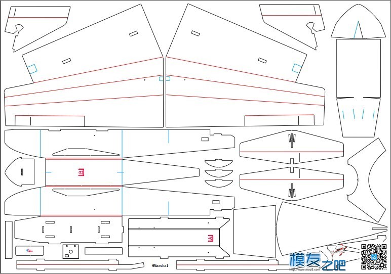 [我爱DIY]+背胶涂装FT-RACER机制作 电池,舵机,电调,电机,图纸 作者:Marshal 999 