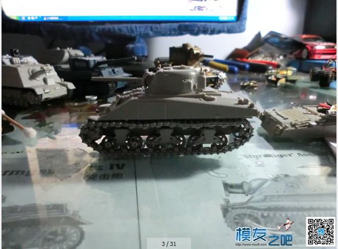 1/72微型坦克 necvk18t评测,小号手m1a2勾线 作者:炳斗-斗豆 7085 