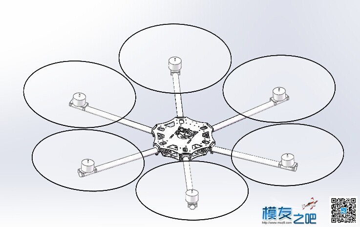 六轴设计图3D组装 六轴,3D打印设计图 作者:cmhoo 1707 