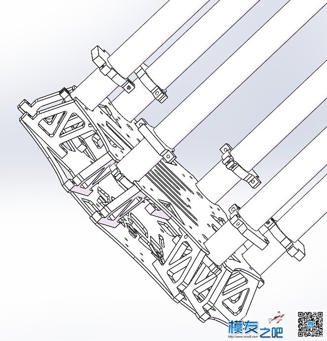 六轴设计图3D组装 六轴,3D打印设计图 作者:cmhoo 471 