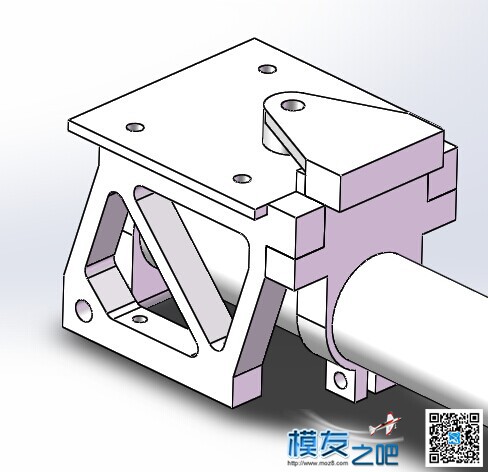 重新画了个折叠件，换了锁扣方式 折叠锁死机构 作者:cmhoo 5576 