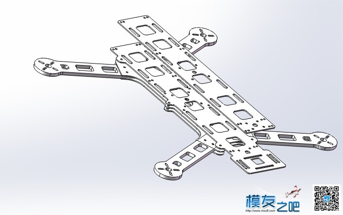 【cisforcer】FPV 400 机架 制作 先放张3D图 飞控,机架,cis什么意思啊,皮带机架制作,什么叫cis 作者:GE-FPV 3692 