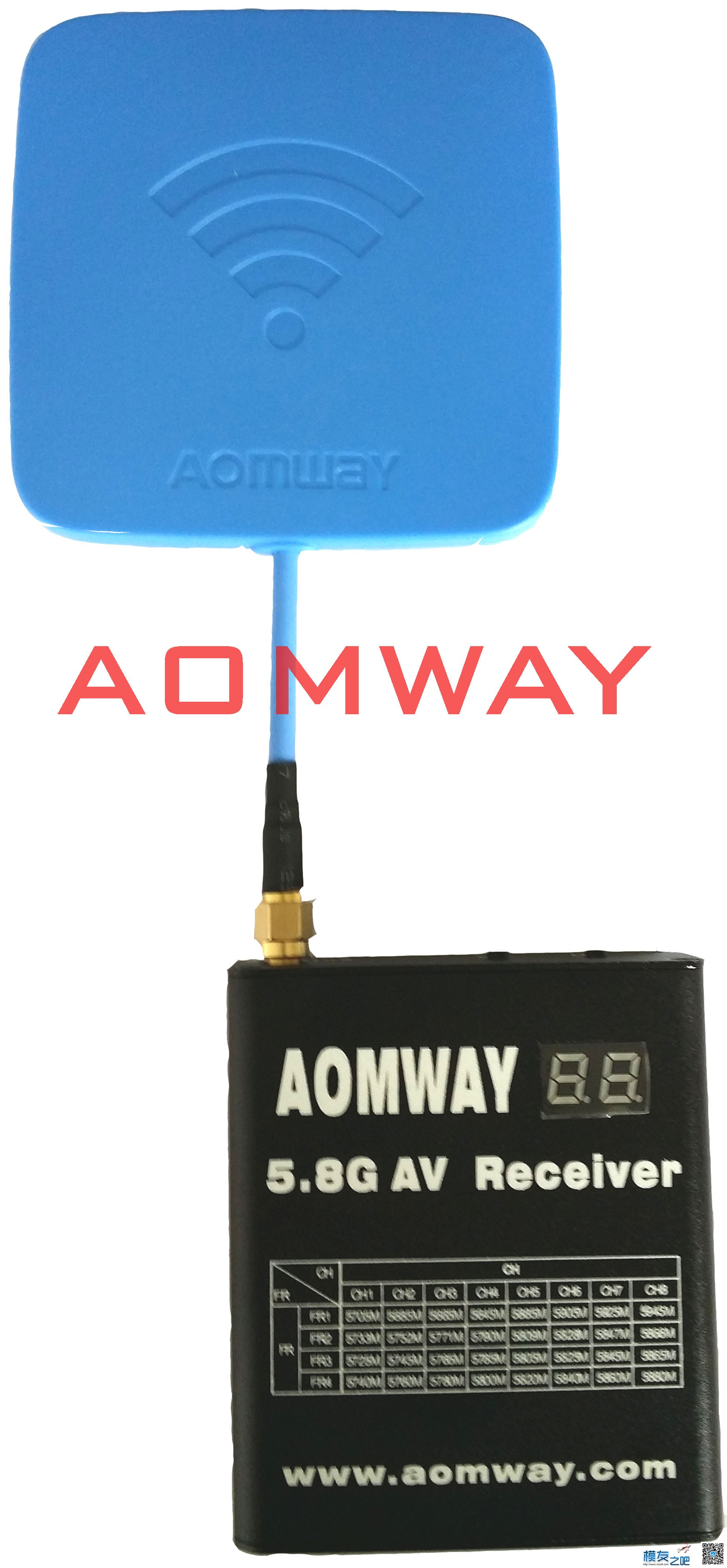 aomway 14dbi 平板天线 高增益天线即上市 天线 作者:AOMWAY图传 63 