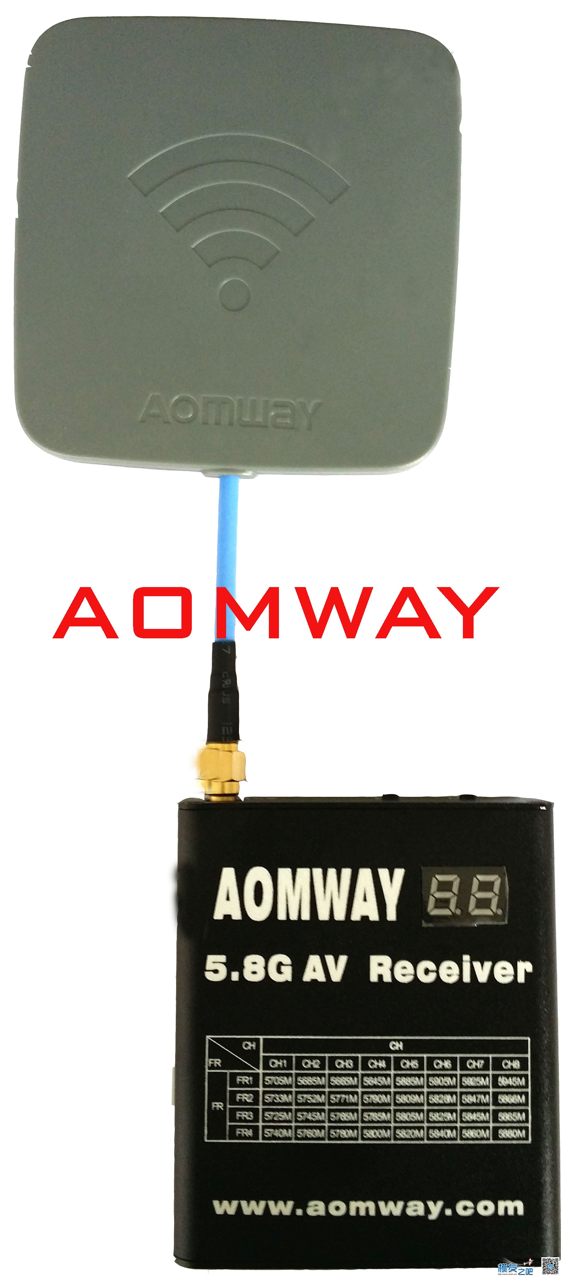 aomway 14dbi 平板天线 高增益天线即上市 天线 作者:AOMWAY图传 3064 