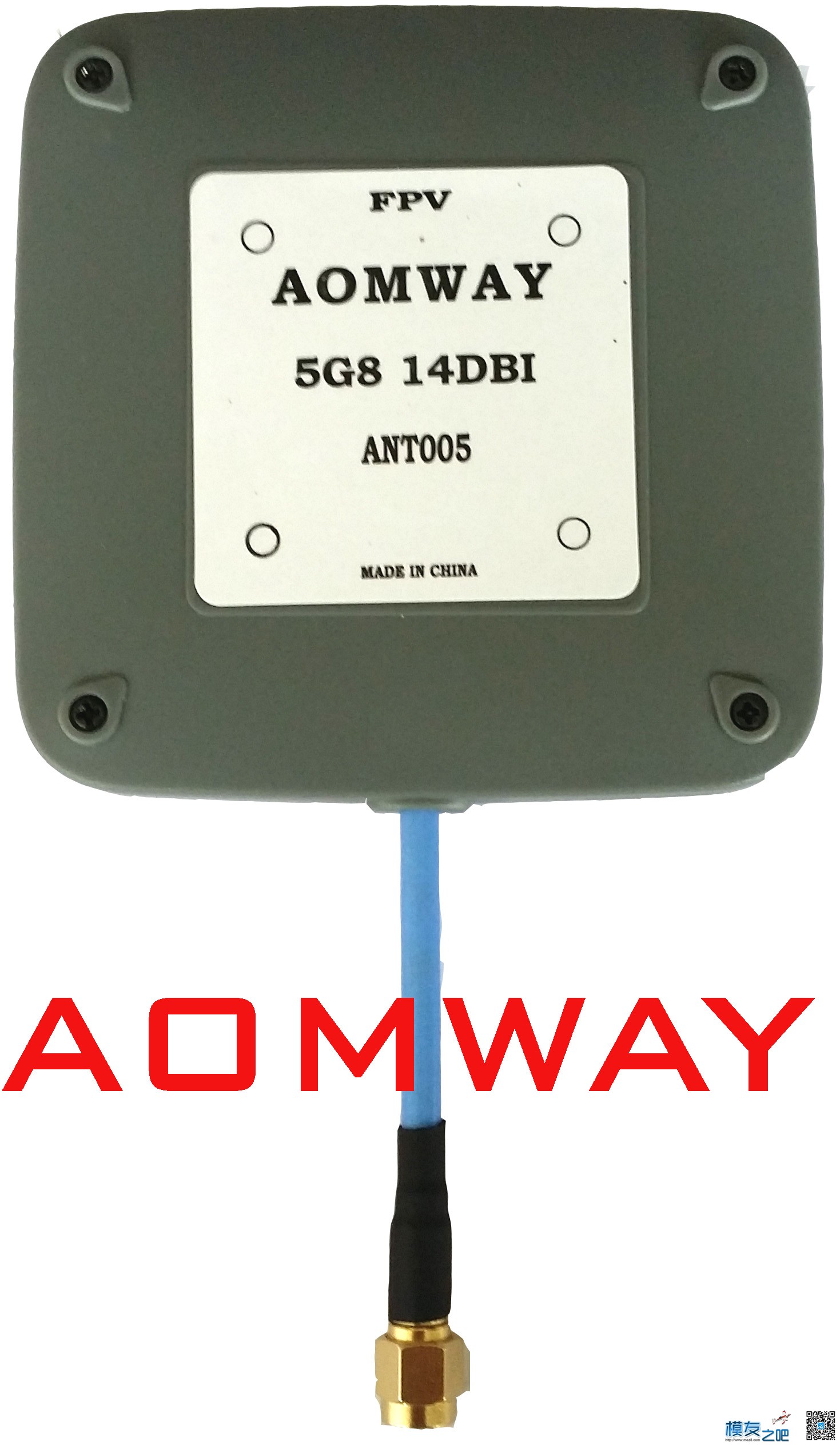 aomway 14dbi 平板天线 高增益天线即上市 天线 作者:AOMWAY图传 2666 