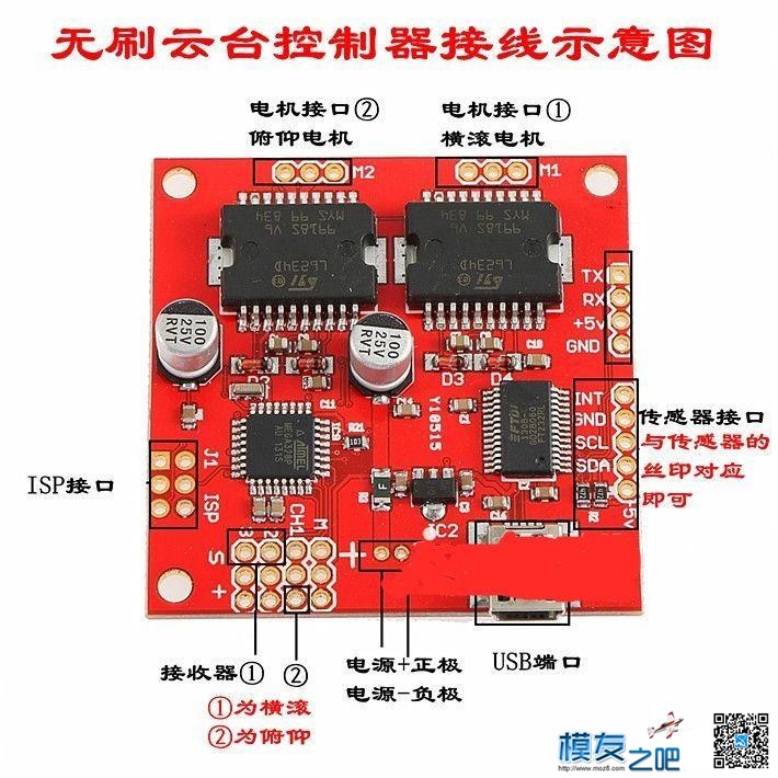 《转》简单介绍一下云台控制板~~ 云台,御pro云台控制 作者:凯莱 835 