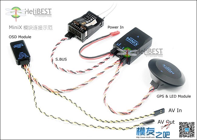 MINIX飞控评测报告(一) 多旋翼,直升机,舵机,飞控,电调 作者:伸手摘星 3909 