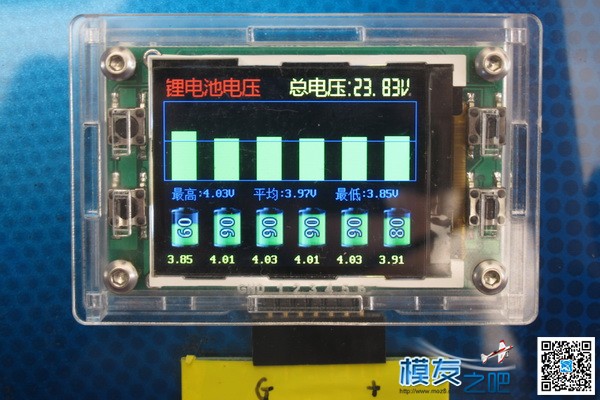 usart-GPU制作的1~6S锂电池电压彩屏显示器(含源代码) 电池,开源,18650锂电池电压 作者:apachectlQQ 5265 