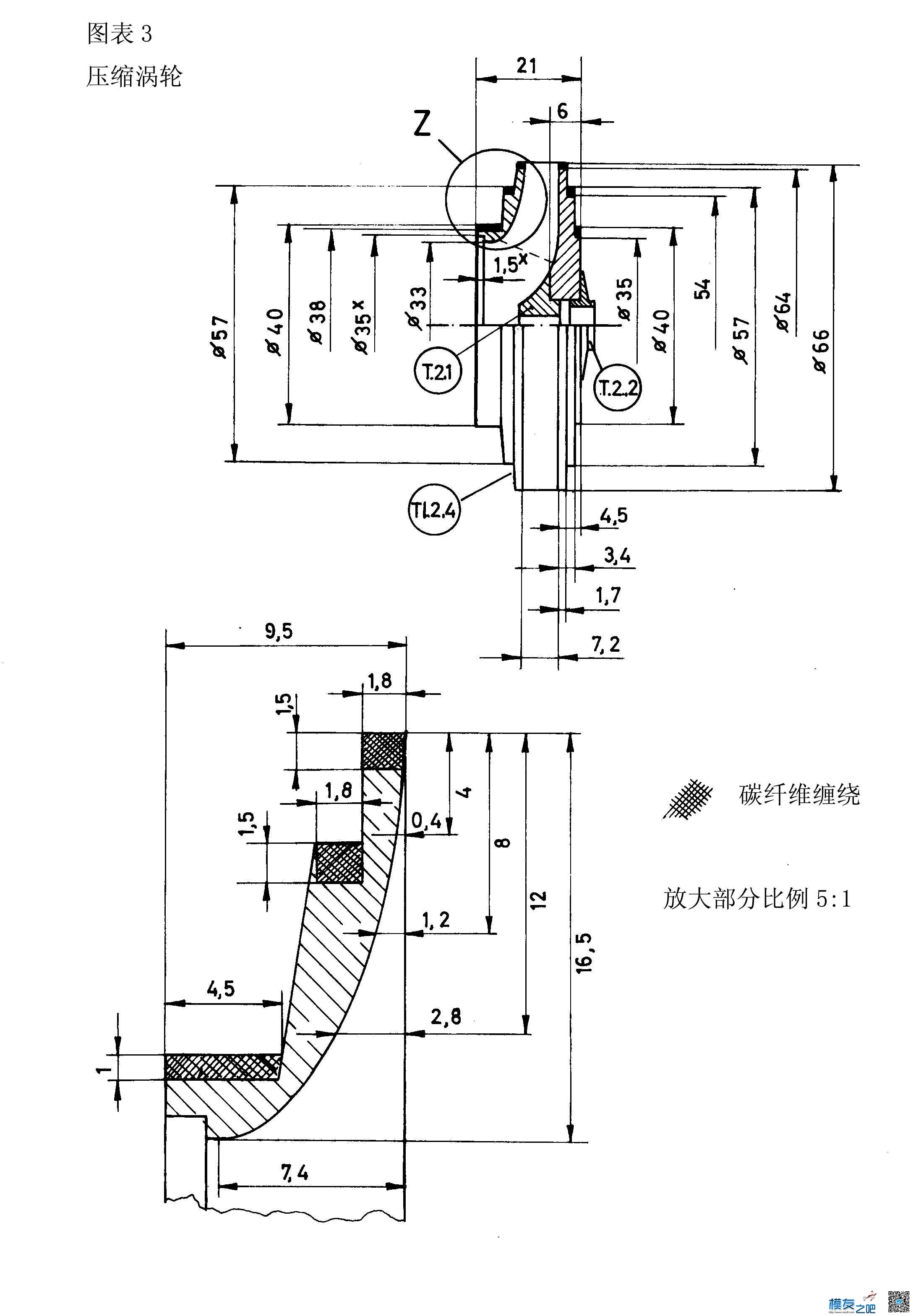 涡喷fd364加工蓝图 j79涡喷发动机,涡喷6 涡喷8,涡喷吹雪车,涡喷15,涡喷10 作者:建凯 537 