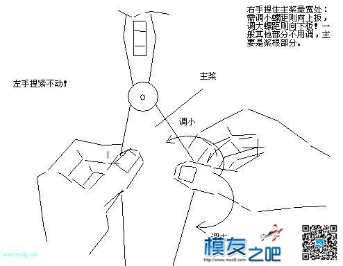 图解四通小电直如何调双桨 cw双桨电建图纸,自制双桨cw电建 作者:建凯 4643 