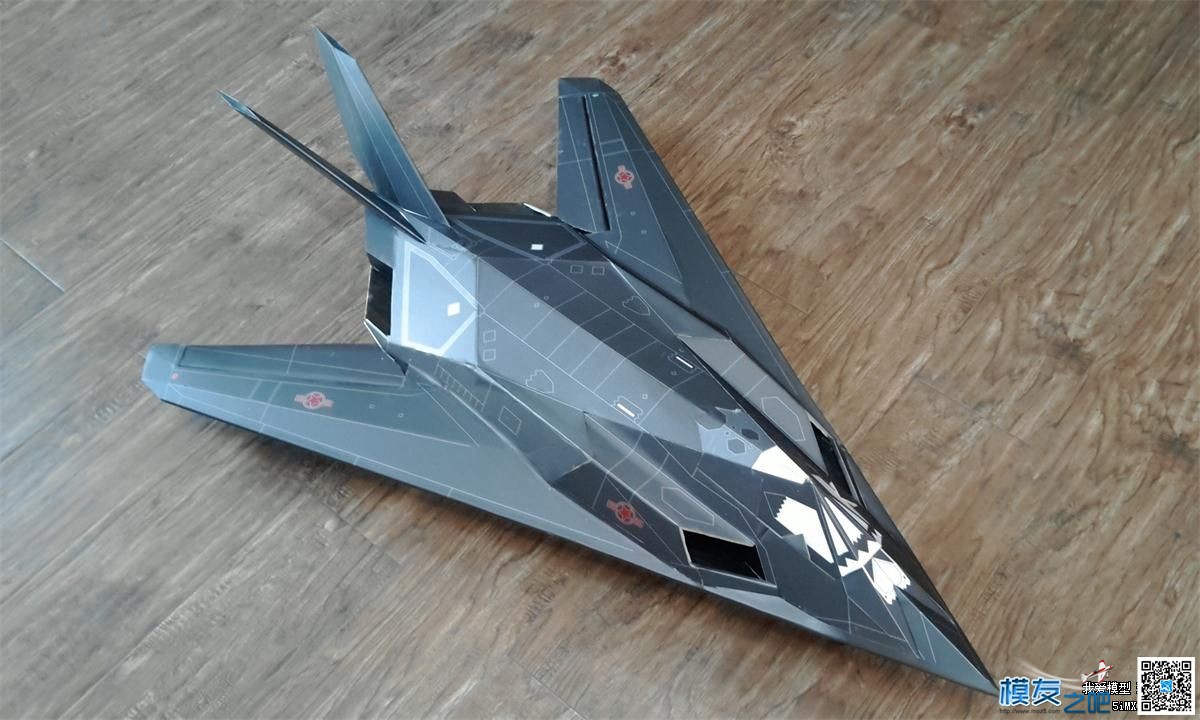 F-117涵道 隐形战斗机终于完工 电池,舵机,电调,电机,涵道 作者:15731470927 8663 