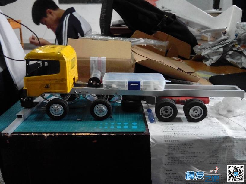 【教程】man tgs 制作过程图解 man8×8房车,mantis,man8×8,man拖头,fists 作者:小志模型 8830 