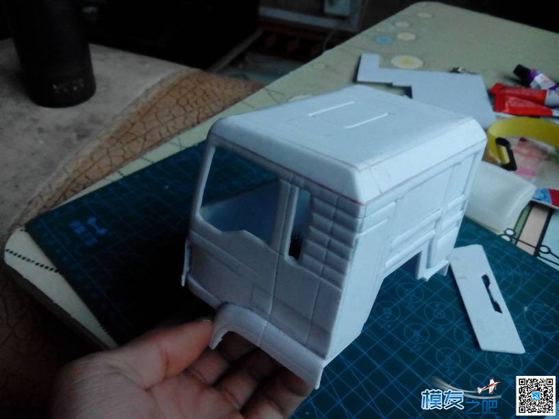 【教程】man tgs 制作过程图解 man8×8房车,mantis,man8×8,man拖头,fists 作者:小志模型 1186 