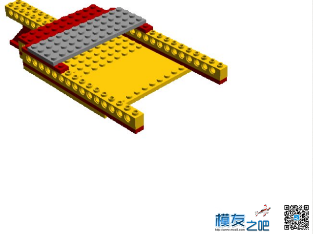 乐高multicopter框架部分3 d打印机 仿真,模型,电机,3D打印 作者:24k纯帅 395 