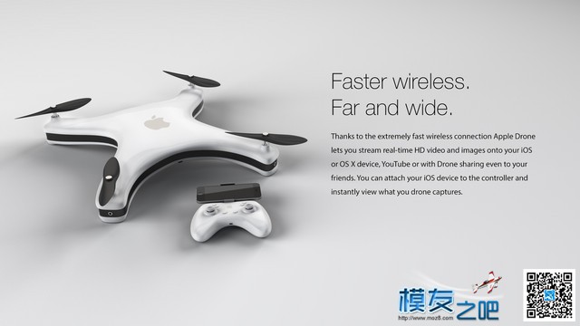 苹果无人机--Apple Drone概念作品 无人机,Apple,苹果 作者:翱翔的自由 2154 