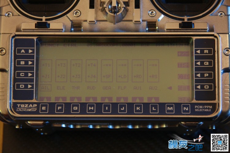 在Futaba 9ZAP/ZHP上设置六档开关用于模式切换 飞行模式,开关,通道 作者:lhrgz 9735 