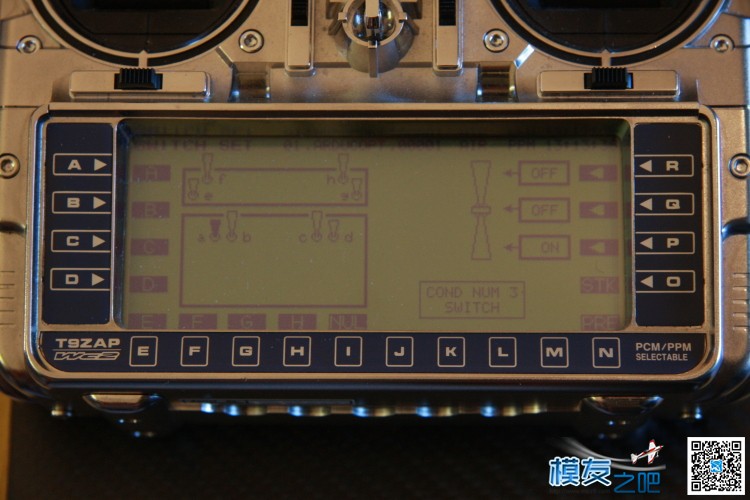 在Futaba 9ZAP/ZHP上设置六档开关用于模式切换 飞行模式,开关,通道 作者:lhrgz 7109 