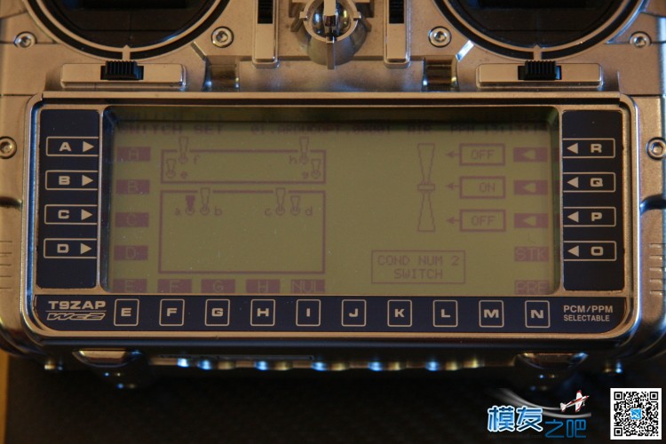 在Futaba 9ZAP/ZHP上设置六档开关用于模式切换 飞行模式,开关,通道 作者:lhrgz 617 