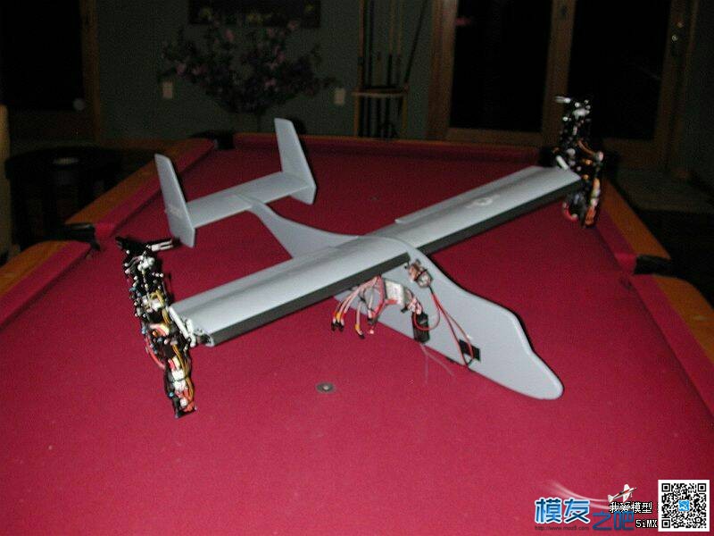 1.4m垂直起降VTOL 无人机,固定翼,舵机,四轴,多轴 作者:wind1007 4630 