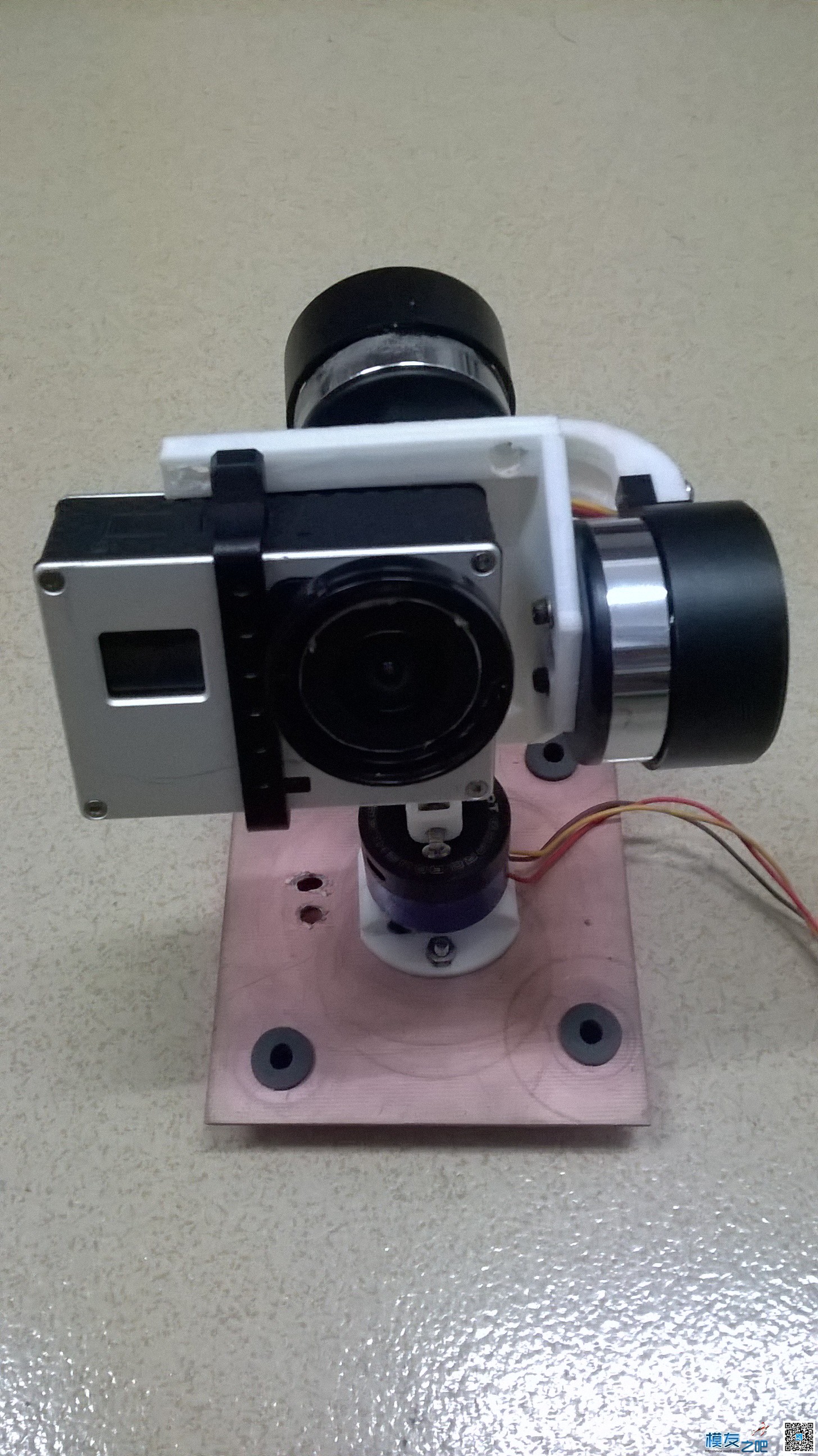 DIY3D打印云台 云台,电机,3D打印,图纸,DIY 作者:炸香机 430 