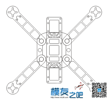 关于机架 送图纸 图纸,四轴,六轴,机架,f450机架图纸 作者:xixixdream 5451 