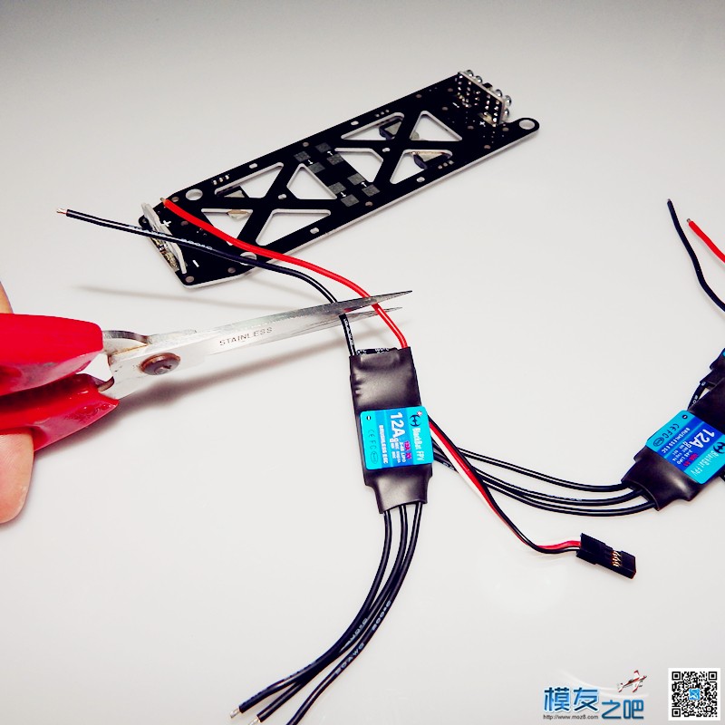 BlackBat X1 250机架装机图解 飞控,电调,电机,FPV,机架 作者:203FPV 848 