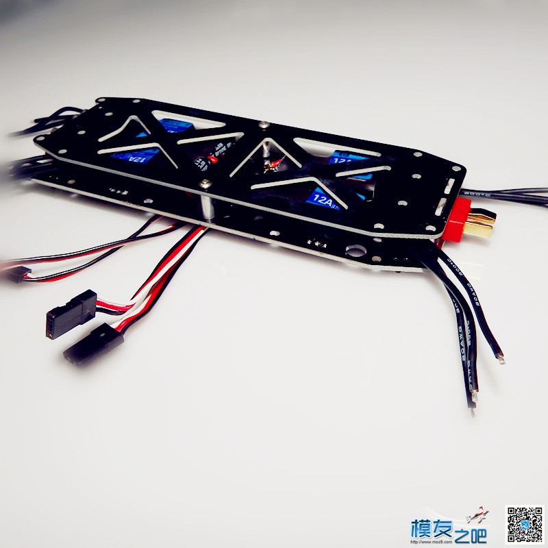 BlackBat X1 250机架装机图解 飞控,电调,电机,FPV,机架 作者:203FPV 698 