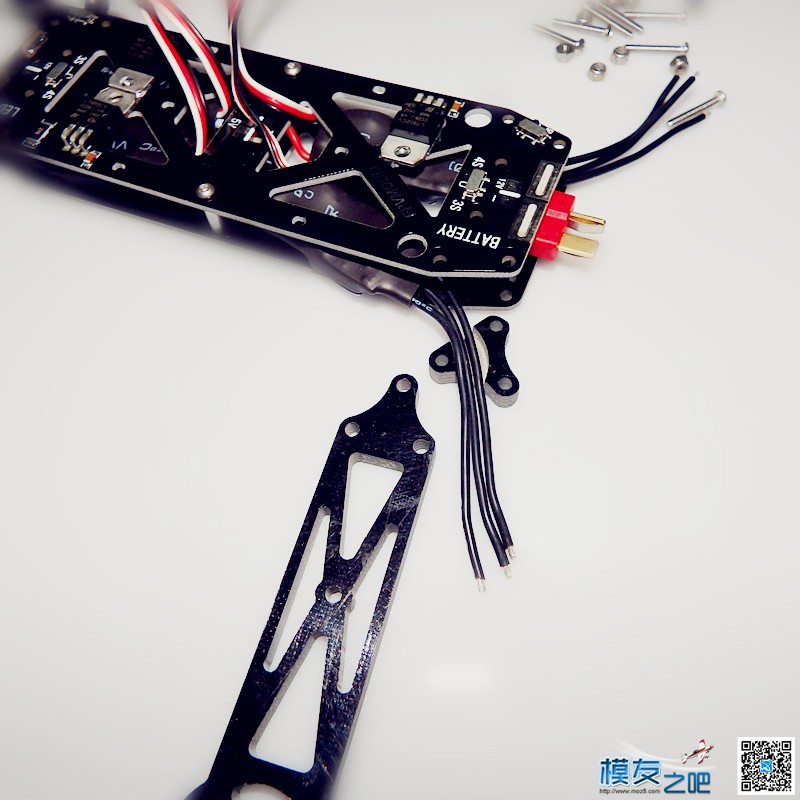 BlackBat X1 250机架装机图解 飞控,电调,电机,FPV,机架 作者:203FPV 2870 