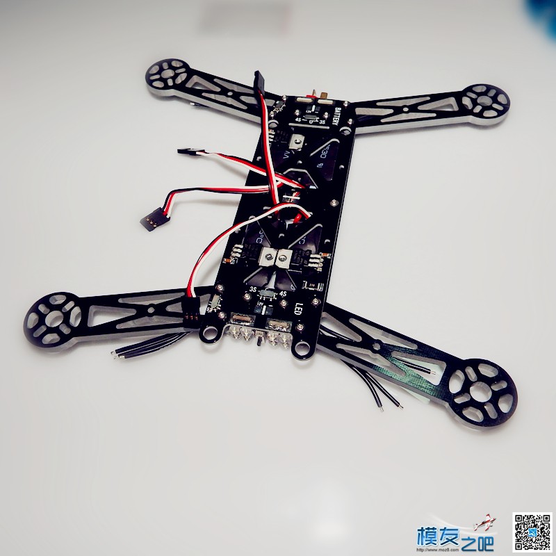 BlackBat X1 250机架装机图解 飞控,电调,电机,FPV,机架 作者:203FPV 6957 