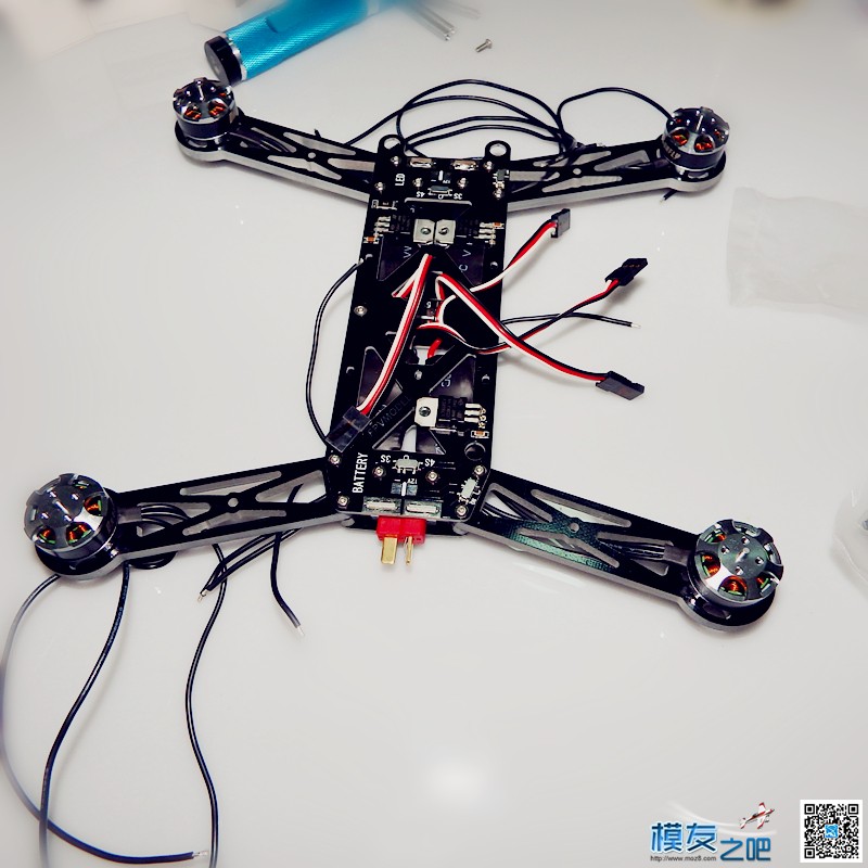 BlackBat X1 250机架装机图解 飞控,电调,电机,FPV,机架 作者:203FPV 5875 