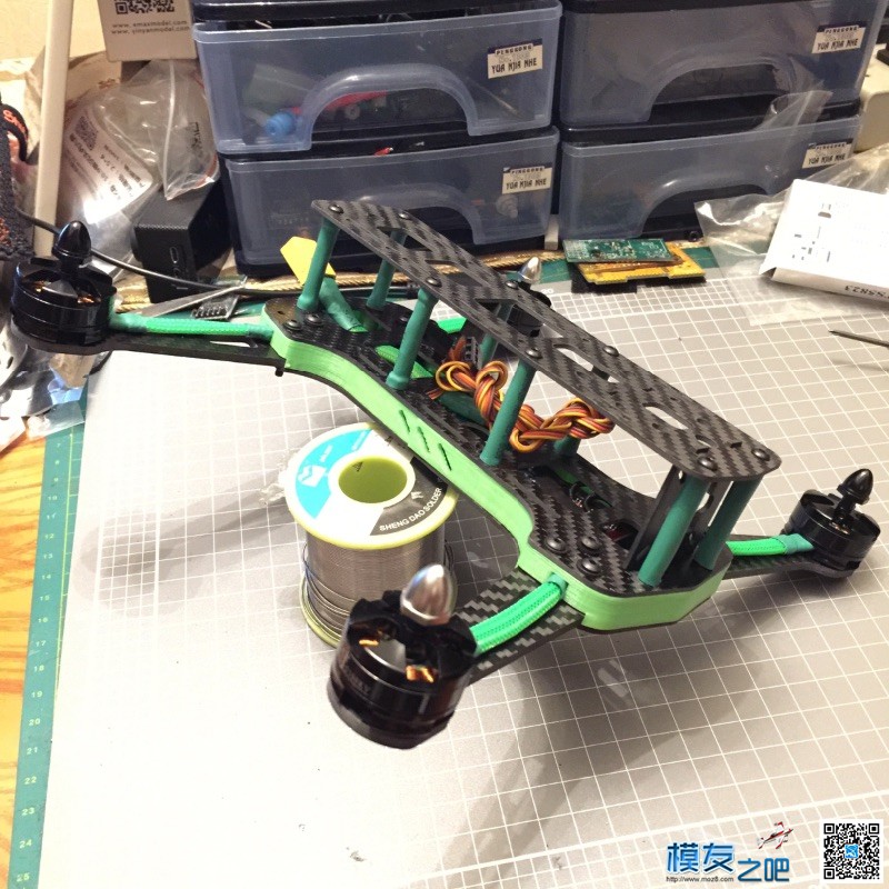 老款机架新装法  ge260 机架 作者:GE-FPV 8395 