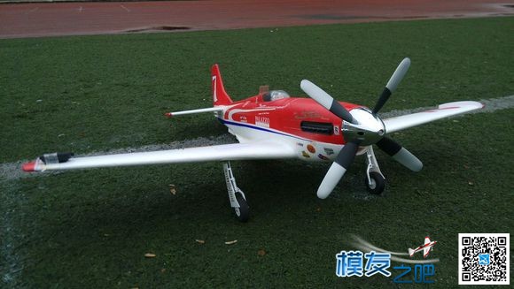 【视频】FMS P51 运动版 机翼视角拍摄 第三视角拍摄 作者:China_One 8438 