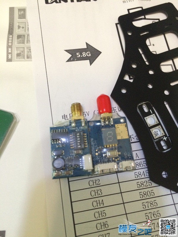 藍天送的600mw迷你圖傳收到了 500mw图传距离,200mw图传距离,600mw图传距离,800mw图传距离,100mw图传 作者:chankh 6680 