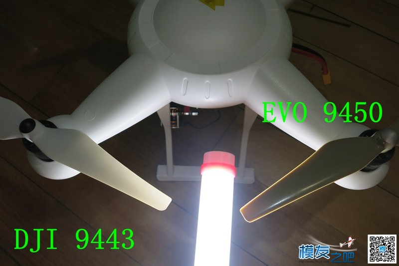 Evolution EVO 9450桨 续航及震动 测试  [BY老晋] 电池,飞控,电调,电机,dji 作者:老晋 10 