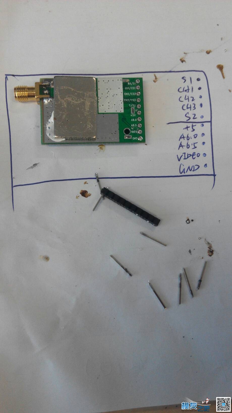 diy 5.8g 400mw图传 ，图传osd摄像一体 模仿贴 图传,DIY,ceph osd,osd lock 作者:森林海关 9400 