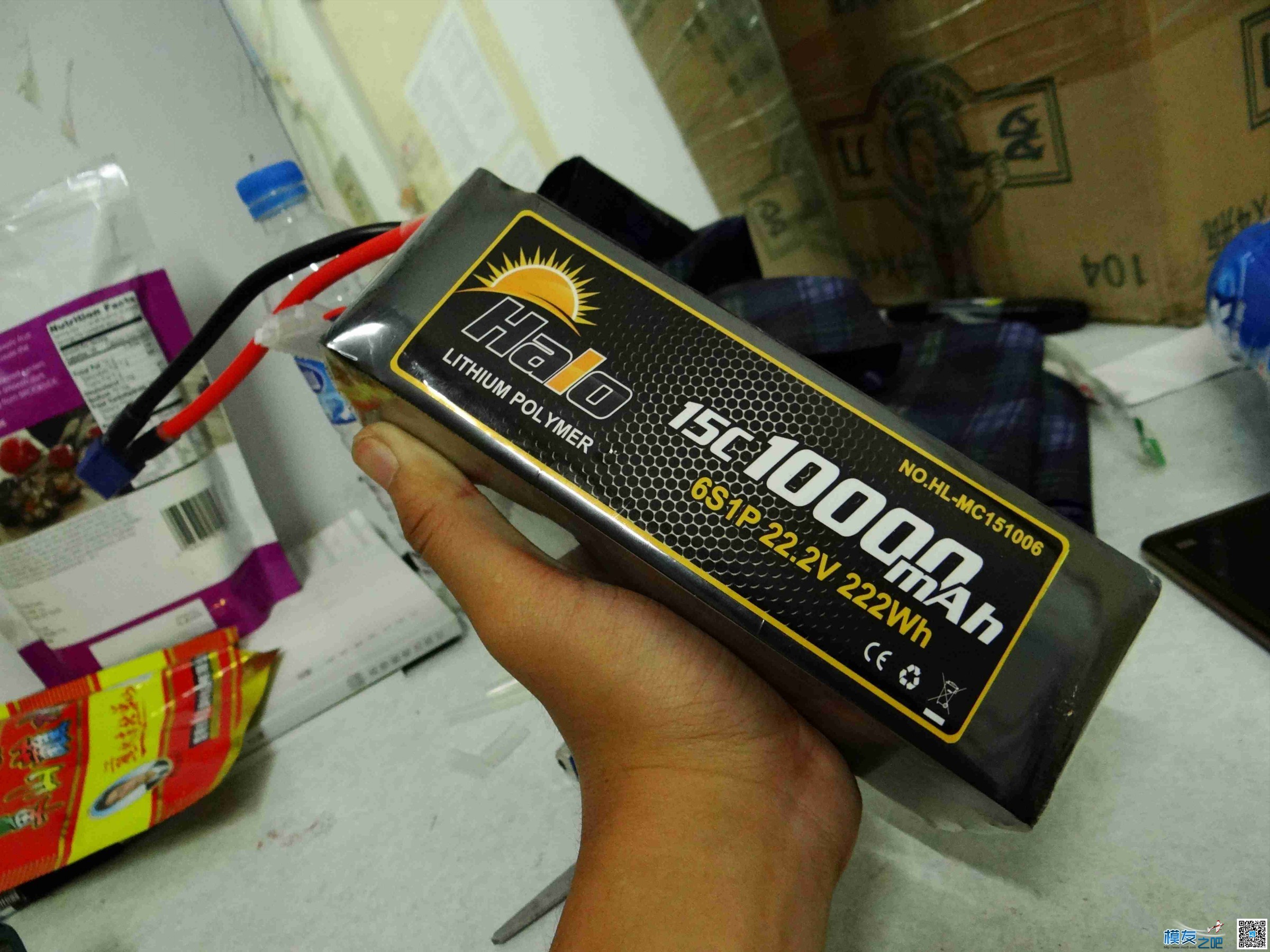 Halo 10000mah 6s 15c電池小測 电池,充电器,大疆,18mah正常吗6s 作者:天国的肥猪 1348 