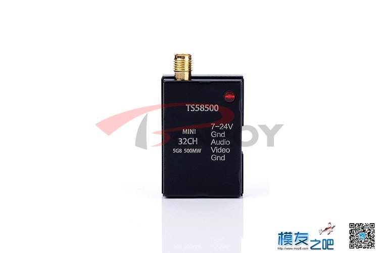 新款 32通道 5.8G 500mw 迷你微波图传发射机 / TS58500 天线,图传,FPV,大疆,航拍 作者:佰润创新 3930 