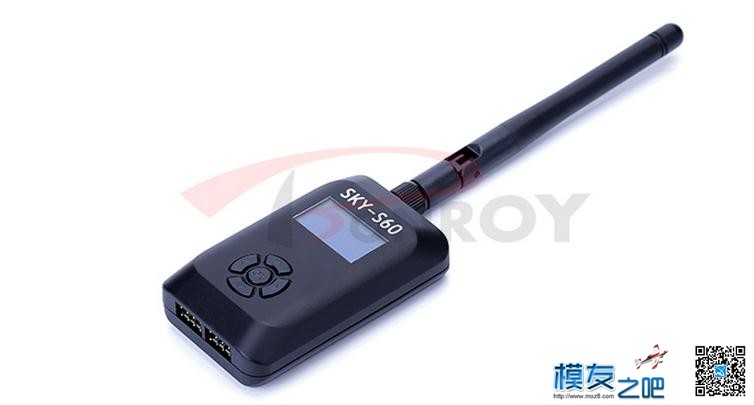 新款Sky-S60 远程 5.8G 600mw图传 32频点图传OSD发射机 带传感器 车模,船模,天线,图传,遥控器 作者:佰润创新 1976 