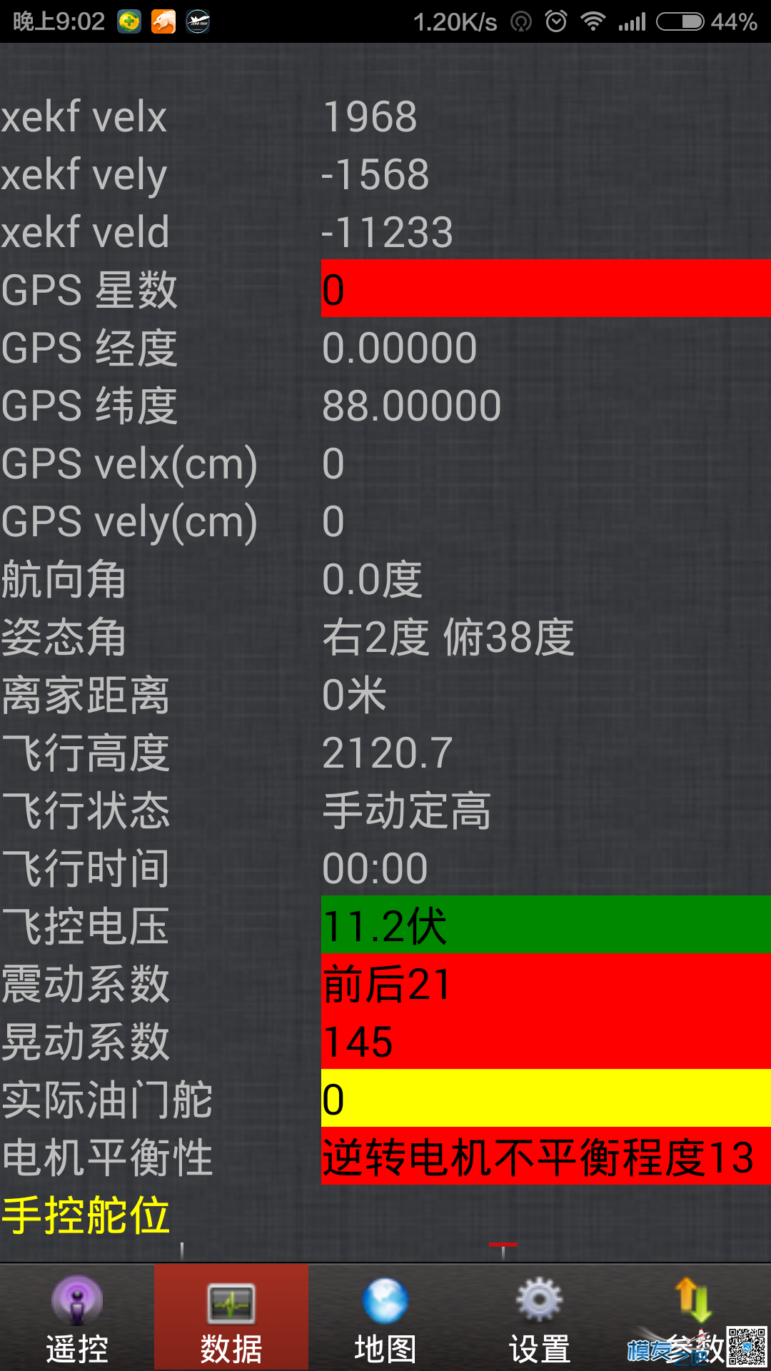 零度X4V2使用求助 零度 作者:李茂环 2137 