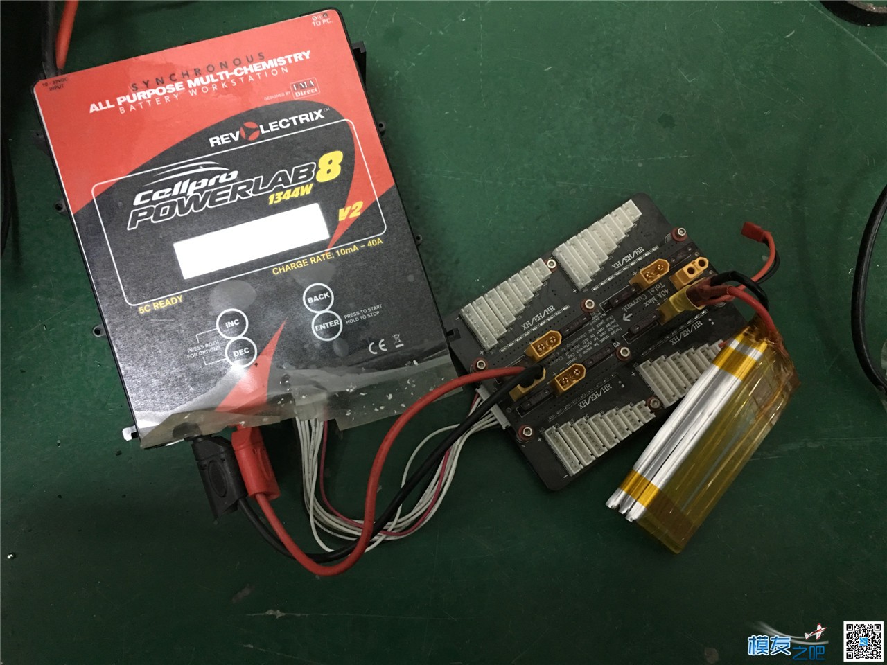 DIY  3S 3000MAH 20C 电池组 附测试图组 15A放电测试 电池,电机,DIY 作者:xiaowang2183 1428 