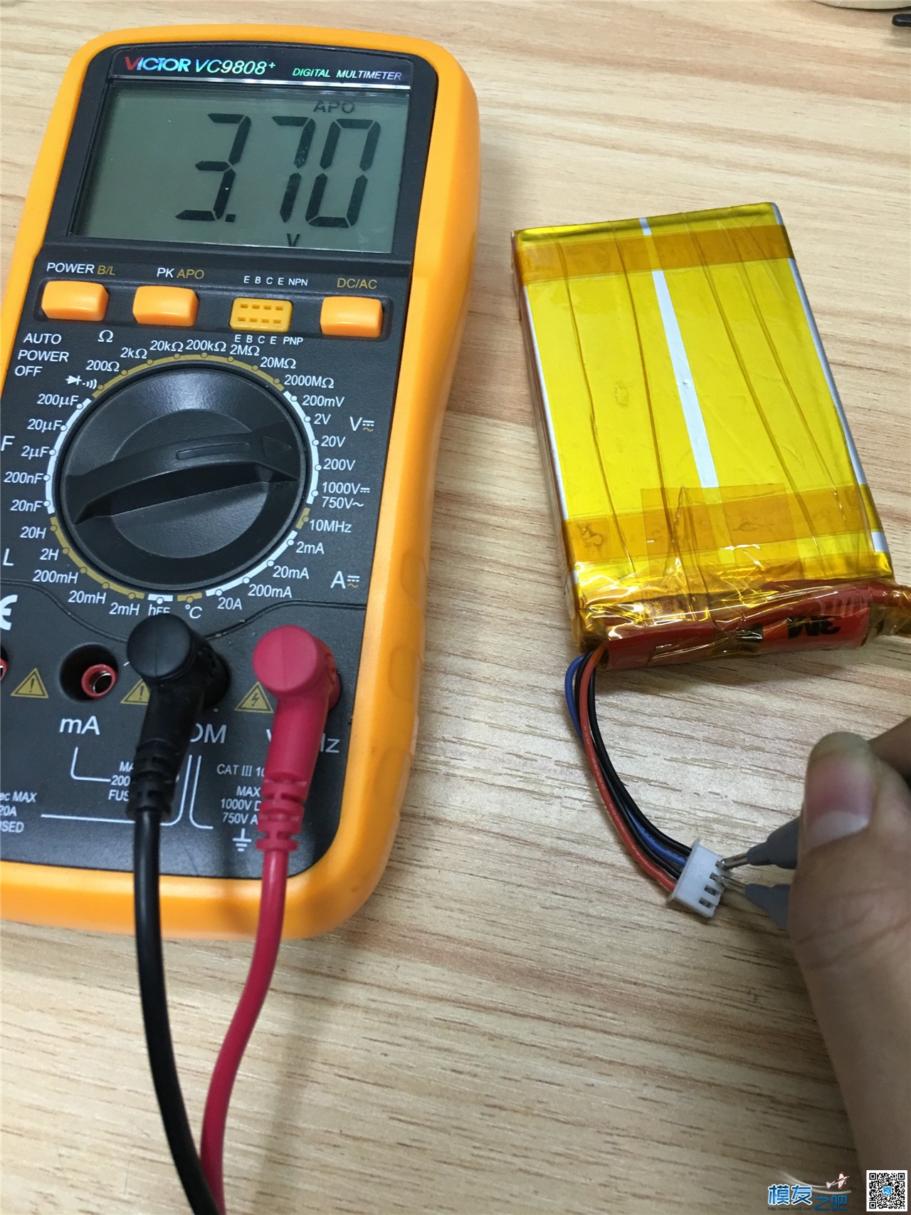 DIY  3S 3000MAH 20C 电池组 附测试图组 15A放电测试 电池,电机,DIY 作者:xiaowang2183 8007 