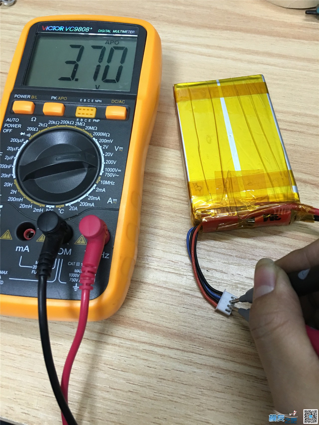 DIY  3S 3000MAH 20C 电池组 附测试图组 15A放电测试 电池,电机,DIY 作者:xiaowang2183 4679 