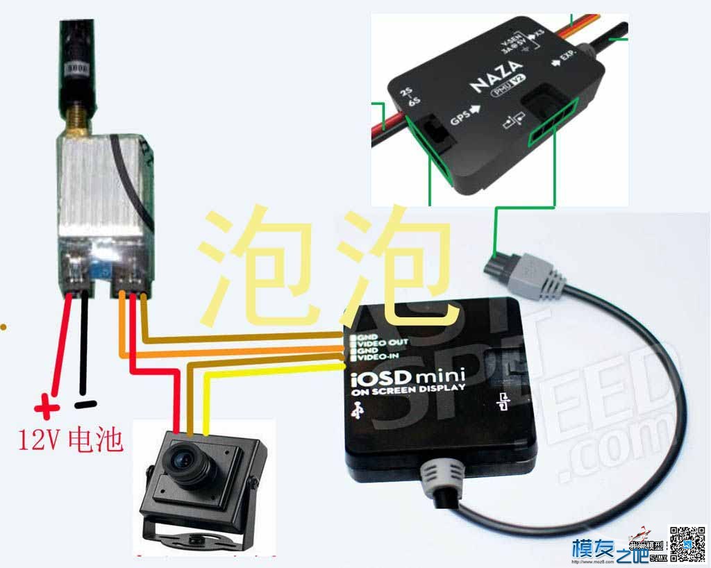 新手课堂，NAZA V1 、V2使用iOSD_MARKII的方法， 固件,V1～V2呈rS型,一V1就V2,V2什么意思,V1V2Vr 作者:泡泡 2228 